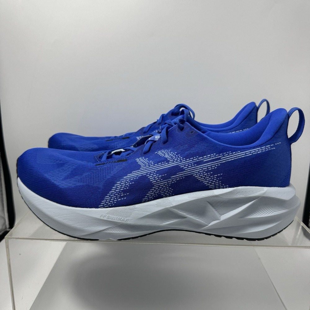 Brand New ASICS NOVABLAST 5 1011B974 Blue Running Shoes Sneakers Men's Size 13